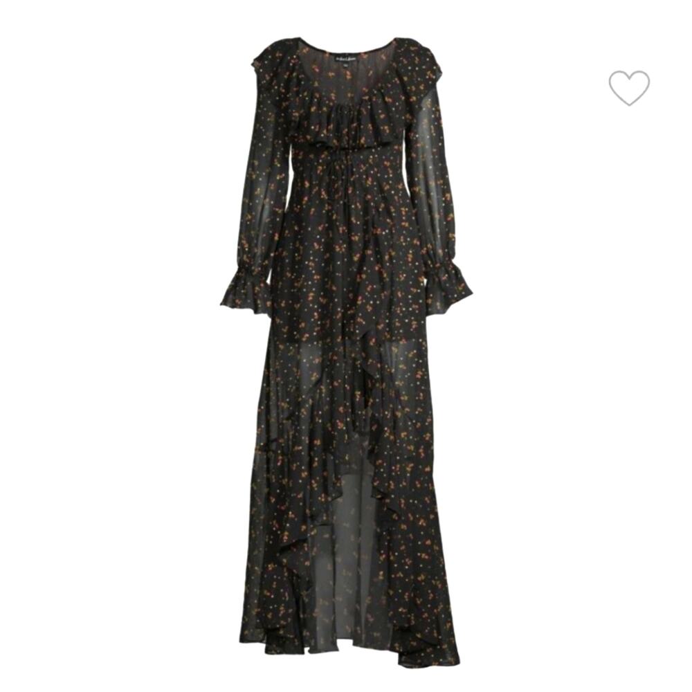 For Love & Lemons Juliana Maxi Dress Size S